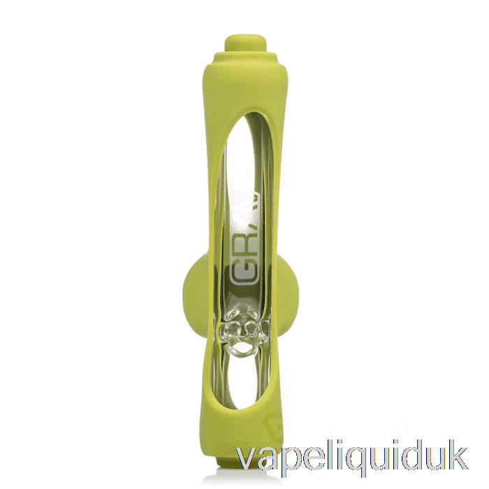 GRAV Mini Steamroller with Silicone Skin Avocado Green Vape Liquid